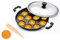WhopperIndia AppamPatra Paniyaram Non Stick Pan with Stainless Steel Lid 30.48cm