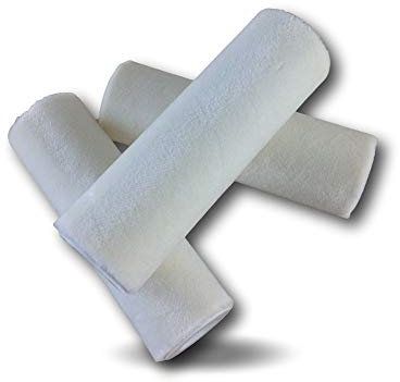 Kibros IB422_180Cx3c Pack of 3 Velvet Lacquer Sleeves with Clip On Width 180 mm Axle Diameter 8 mm Refill Sleeves Suitable for Smooth Surfaces Varnished or Lacquer Walls and Ceilings