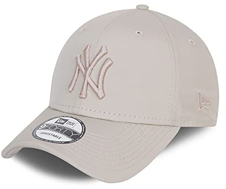 New Era New York Yankees MLB League Essential Tonal Beige Verstellbare 9Forty Cap - One-Size