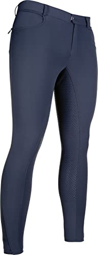 HKM Herren Reithose-12583 Hose, 6900 Dunkelblau, 56