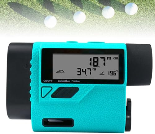 PLABNK Télémètre de Golf 800M/1000M, Instrument de Mesure électronique Portable avec Drapeau de Verrouillage, Compensation de Pente, Fonction de Mesure Continue et réglage de la Pente,1000M
