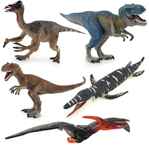 Vaguelly Dinosaurier Modell Liopleurodon PVC Dino Figur Spielzeug Dekoration Für Kinderzimmer Geburtstagsgeschenk Jungen Mädchen Sammlerstück Ornament Zimmerdeko