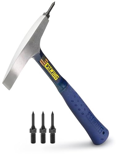 ESTWING E3-WCT Schweißhammer, Schlackenentfernungswerkzeug mit austauschbaren Stahlspitzen und stoßdämpfendem Griff, 368 g