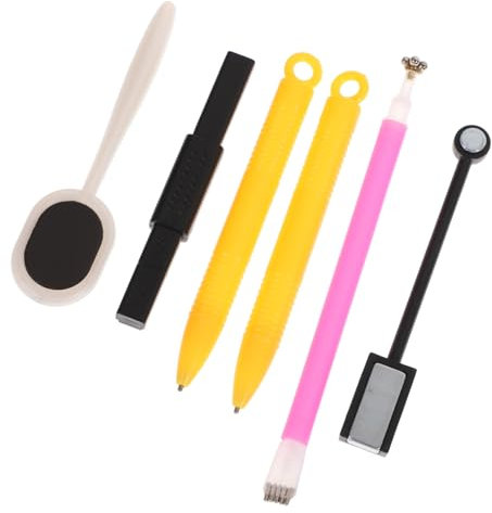 Ipetboom Cat Eye Magnetic Nail Art Set 6pcs Random Colors Magnetic Pens for Manicure Nail Gel Varnish Tools for DIY Designs
