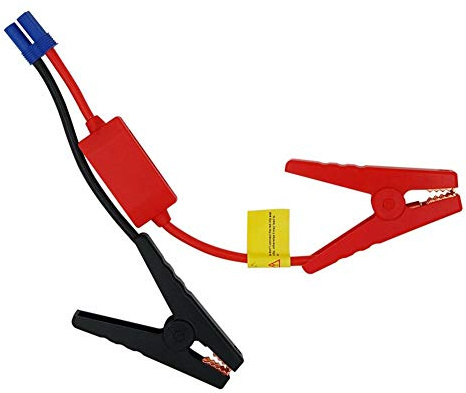 Starter Booster Cable 12V Car Jump Start Cable with Anti-Backlash Function for Use 320MM Length 200A Current (Black)