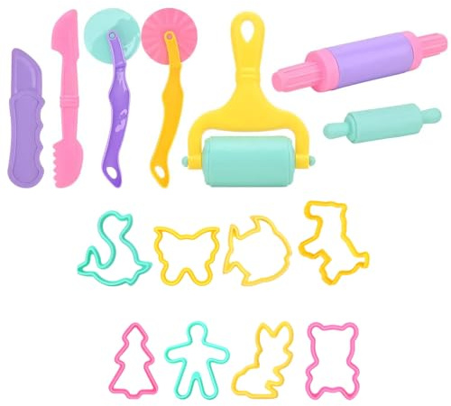 YHTCC 15Pcs Claydough Set, Clay Dough Tools, Claydough Accessories