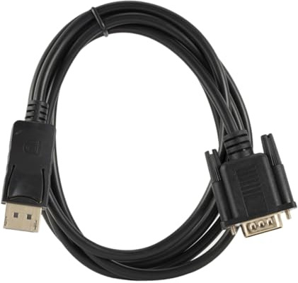 DECORNIJIA Cable Displayport Vga con Conectores Chapados para Ordenador Monitor Proyector Alta Definición
