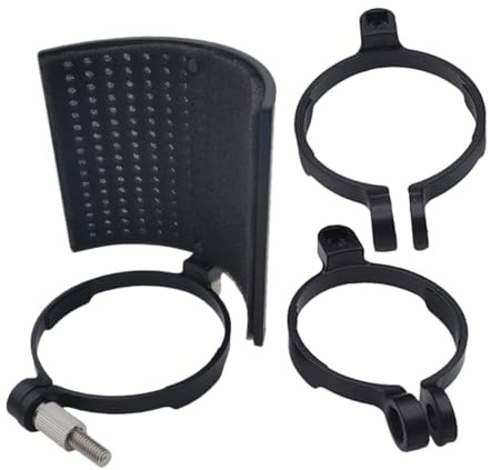 Toyvian Mikrofon Popschutz mit Geräuschreduzierung und Staubschutz U-förmiger aus Kunststoff Schwarz für Tisch und Bodenmikrofonständer