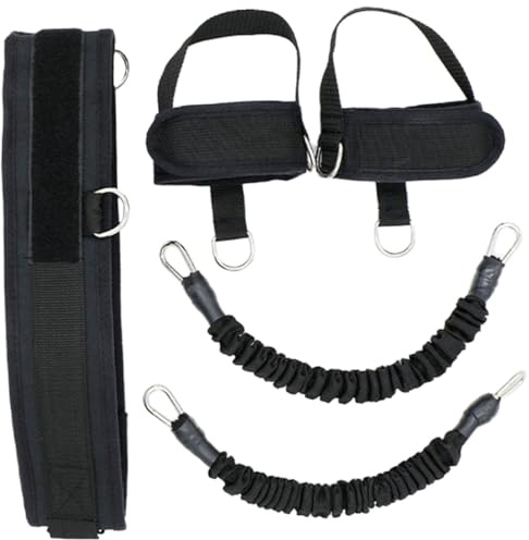 Alipis Banda de Entrenamiento para Tobillos Profesional Resistencia Material Resistente para Gimnasio y Fitness Casa Accesorio para Fuerza y Salto Vertical