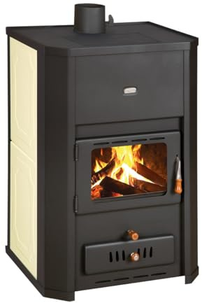 Prity WD W24 Wood Boiler Stove 24KW Water Jacket Central Heating Wide Combustion Chamber CE Certified Wood Burner
