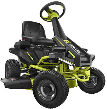 Ryobi RY48RM76A Cordless Ride On Lawnmower 48 V, 76 cm Cutting Width, Mulching Function, up to 4000 m²