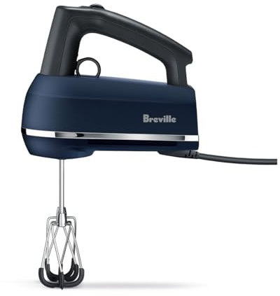 Breville BHM800DBL Handy Mixer for Baking, Damson Blue
