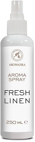 Ambientador a Lino Fresco 250ml - Spray Aromático Fresco - Perfumador Hogar - Perfume de Interior - Spray Almohada - Ambientador Armario Ropa - Perfumador Spray