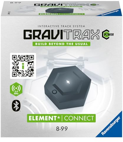 Ravensburger Gravitrax Power - Element Connect - batteridriven elektronik - kulkrets - kreativt byggspel - kulbana att bygga - från 8 år - Fransk version - 27469