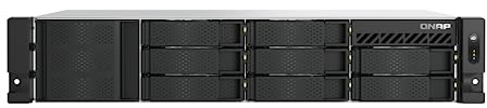QNAP NAS TS-855eU-8G 8bay 2HE (2U Rackmount NAS mit kurzer Einbautiefe und 8-Core Rechenleistung für optimierte Virtualisierung)