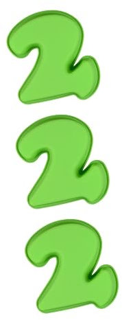 Abaodam 3pcs Silicone Number Cake Mold Pan for Baking for Birthday Anniversary Celebrations Create Number Cake Design Easily Random Color