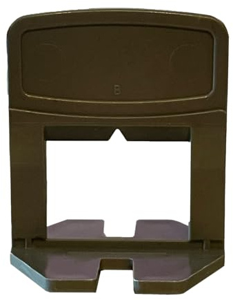 MarketConnect Abstandshalter für Fliesen • 1 mm • 250 Stück • Zementgrau • Einweg • Perfekte Nivellierung von Fliesen und Böden • Made in Italy