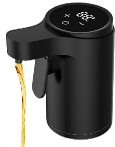 Wine Dispenser - Electric 4 Mode Smart, Adjustable Automatic Pouring, Precision Digital Bottle Pourer, Touch Screen Alcohol Dispenser | Home Bar Office Travel Camping Party Men Women