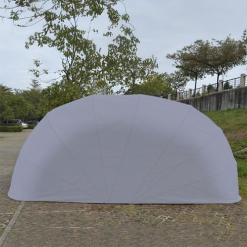 Cochera plegable hidráulica semiautomática, solución de estacionamiento extraíble y retráctil con diseño con cerradura