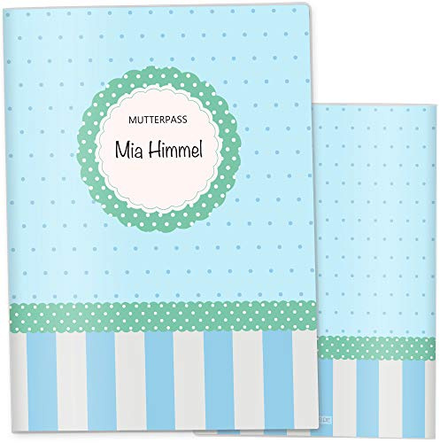 OLGS Mutterpasshülle Zebra - Personalisierte Schutzhülle, originelles Geschenk für werdende Mütter