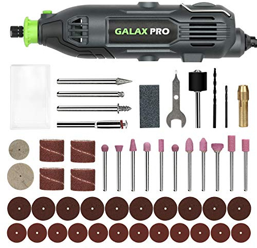 GALAX PRO Rotary Tool Kit, 135W Variable Speed Control 8000-35000 RPM Rotary Tool with 48PCS Accessories Kit for Craft Projects and DIY Projects