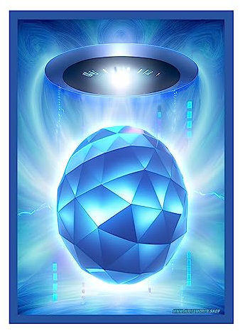 WAIFUWORLD SHOP Digimon Kartenhüllen | Sammelkarten Hüllen in Standardgröße | kompatibel mit vielen Kartenspielen | 60 Stück pro Pack | Card Sleeves Digimon Design