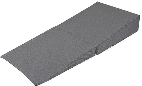 Keilkissen Bett Lesekissen Extra breit und lang Keilkissen für ältere Menschen/Erwachsene/Schwangere, Flach legen/Seitenschläfer Faltbar Bettkeilkissen zum Schlafen, saurer Reflux, Anti-Schnarch ( Col