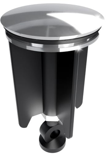 MINISMUS Tappo per Lavandino Bagno 40mm Cromato Tappo Bidet Universale, Tappo Lavello, Tappi Lavandino per Piletta Lavabo Bagno - Piletta Lavabo, Tappi per Lavandino, Tappo Lavandino - Accessori Bagno