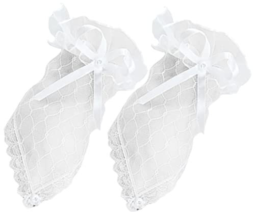 TINEASUR 1paar Hochzeits-handschuhe Spitze Fingerlos Für Braut Elegantes Accessoire Für Hochzeiten Partys Und Besondere Anlässe