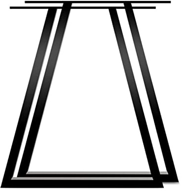 2PCS Metal Table Legs - Furniture Legs - Desk Legs, 28in/71cm High Heavy Duty Desk Legs, With Adjustable Feet Metal Table Legs, Dining Table Legs DIY Furniture Legs (Size : 30X72CM)