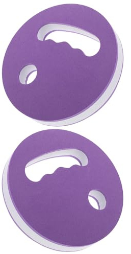 TOBBOMEY Discos de Espuma EVA para Natación 1 Par Paletas de Mano Multicolores para Ejercicios Acuáticos Pesas Portátiles de Resistencia para Piscina Entrenamiento Aeróbico y