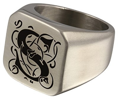 Juwelier Schönschmied - Herren Siegelring Bikerring Ring Barnabas Edelstahl 187Hla