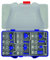 Tivoly XT606470003 Fraises de défonceuse de formes assorties, Bleu, Set de 12 Pièces