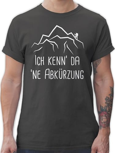 Shirtracer - T-Shirt Herren - Hobby Outfit - Ich Kenn' da 'ne Abkürzung