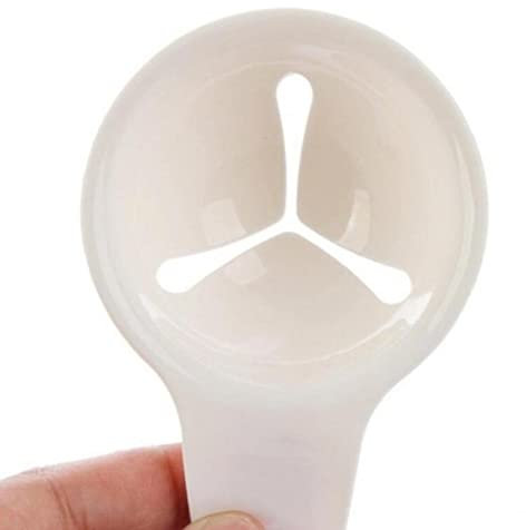TOSSPER Egg Separator, Small Egg Yolk White Separator, Egg Strainer Chicken Egg Divider Chef Gadgets for Cooking