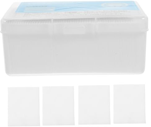 FOMIYES Wattepads Gesichtspads Kosmetikpad 1080 Stück Vliesstoff Einwegpads für Gesichtsreinigung Entferner Nagellackentferner Damen Weiß
