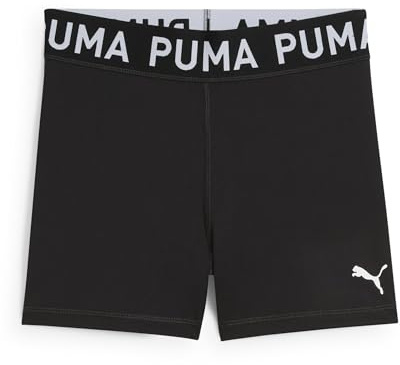 PUMA W Strong Short Tight-HW 3 Pantalones Cortos de Punto, Negro Black, S Unisex Adulto