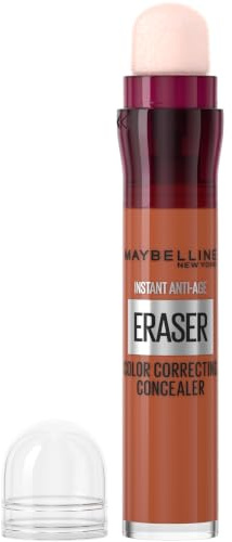 Maybelline New York Eraser Eye, Correttore Correttivo del Colore, Neutralizza le Macchie Scure, per una Finitura Naturale Soft-Focus, Testato Dermatologicamente e Adatto per Pelli Sensibili