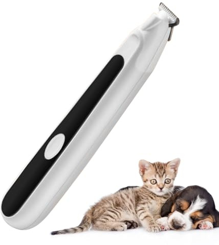 Tondeuse Pour Chiens | Tondeuse Pour Chats Pour Le Toilettage,Tondeuse Électrique Silencieuse Pour Toilettage, Accessoires Pour Soins Des Yeux Oreilles Visage Des Chats Et Petits Animaux