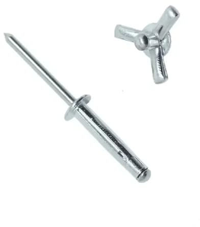 Remaches ciegos triples de aluminio 4 x 18,8 mm, remaches cabeza avellanada, estructurales, distribución carga lingli(4-18.8mm)