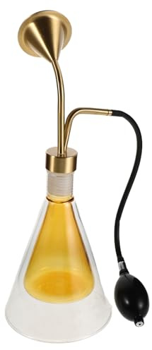 TOGEVAL Color de Aceites Elegante y Vidrio Esenciales Difusor Aleatorio Portátil Experiencia Aromática Única y Diseño Estilizado para Spa y Hogar