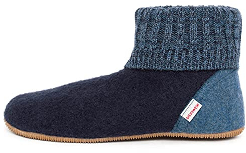 GIESSWEIN Unisex Wildpoldsried Kids Hohe Hausschuhe, Ocean 588, 37 EU
