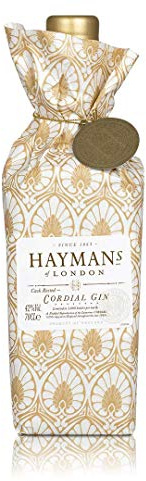 Hayman's | Cordial Gin | 700 ml | 3 Monate gelagert | Vollmundiger & robuster Gin | Süßer Geruch | Noten von Wacholder & Zitrus | Weiche Gewürznoten im Geschmack