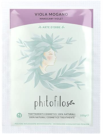 PHITOFILOS ECOBIO HENNÈ MISCELA VIOLA MOGANO (EX MELANZANA) 100GR ECOBIO 100% VEGANO ERB093