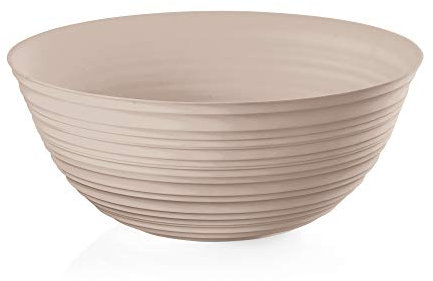 Guzzini Tierra Contenitore XL, Pio&Tito Toso, Ø30 x H12.8 cm, 5000 cc, Marrone