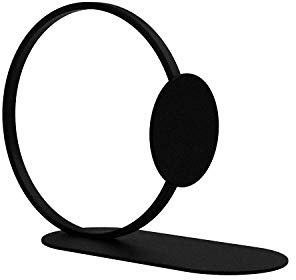 Cooee Design Book Ring 15cm Black Bücherstand, Edelstahl, Schwarz, 15 cm