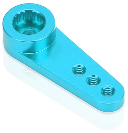 Agatige 21T Servo Horn Arm, 23x8mm/0.9x0.3in 21T Servo Horn Steering Arm Server Rocker Aluminum Alloy Servo Horn Arm RC Products RC Servo Arm Replacement for MD922, MD933 and Other Servos