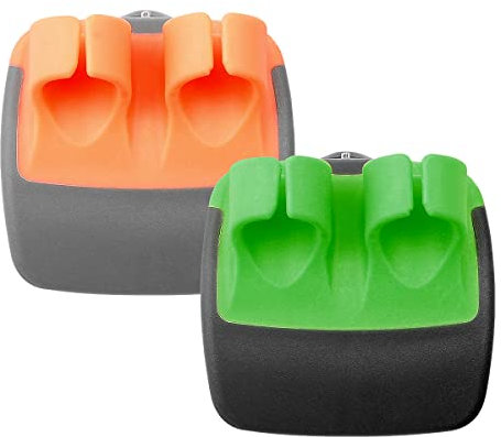 Jagowa Creative Paring Knife Stainless Steel Finger Melon Planer Multifunctional Planer for Home Kitchen Sharp Hand Peeler with Comfortable Finger Handle