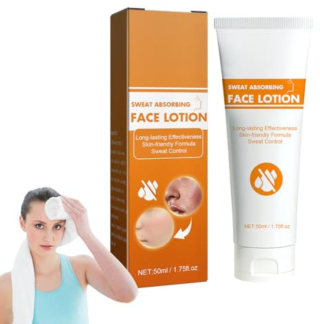 Lotion Anti-transpirante,Antiperspirant pour Le Visage,Lotion Absorbant La Transpiration,Lotion pour Le Visage Absorbant la Transpiration,Lotion pour Le Front pour Le Visage,Sueur pour Le Visage,50ml