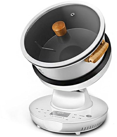 Robot de cocina, Robot de cocina automático 2000W 8L, Arranque inteligente con un botón, Acero inoxidable, Ajuste de tres velocidades, Pantalla táctil, para amas de casa, trabajadores de oficina